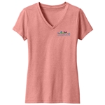 KC103<br>District ® Women’s Perfect Blend ® CVC V-Neck Tee