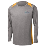 KC135<br>Sport-Tek® Long Sleeve Heather Colorblock Contender™ Tee