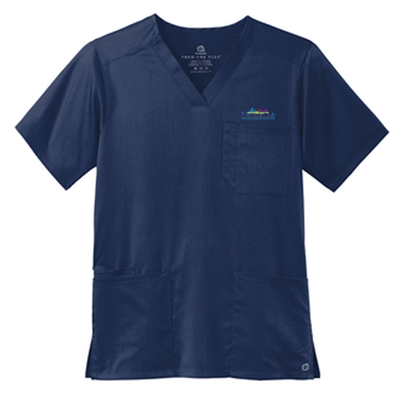 KC130<br>WonderWink® Men's Premiere Flex™ V-Neck Top