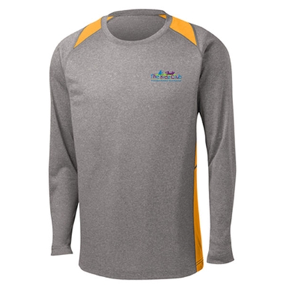KC135<br>Sport-Tek® Long Sleeve Heather Colorblock Contender™ Tee